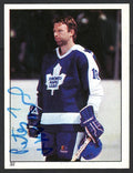 Peter Ihnacak Autographed 1983-84 Topps Sticker Rookie Card #32 Toronto Maple Leafs SKU #154099