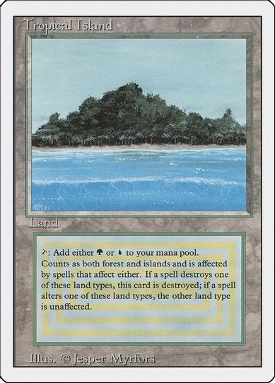 Tropical Island [Revised Edition] (Moderately Played)