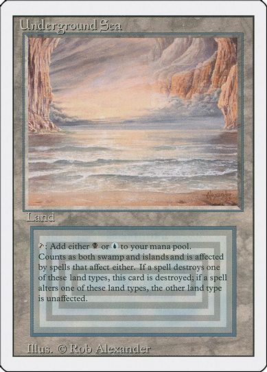 Underground Sea [Revised Edition] (Moderately Played)