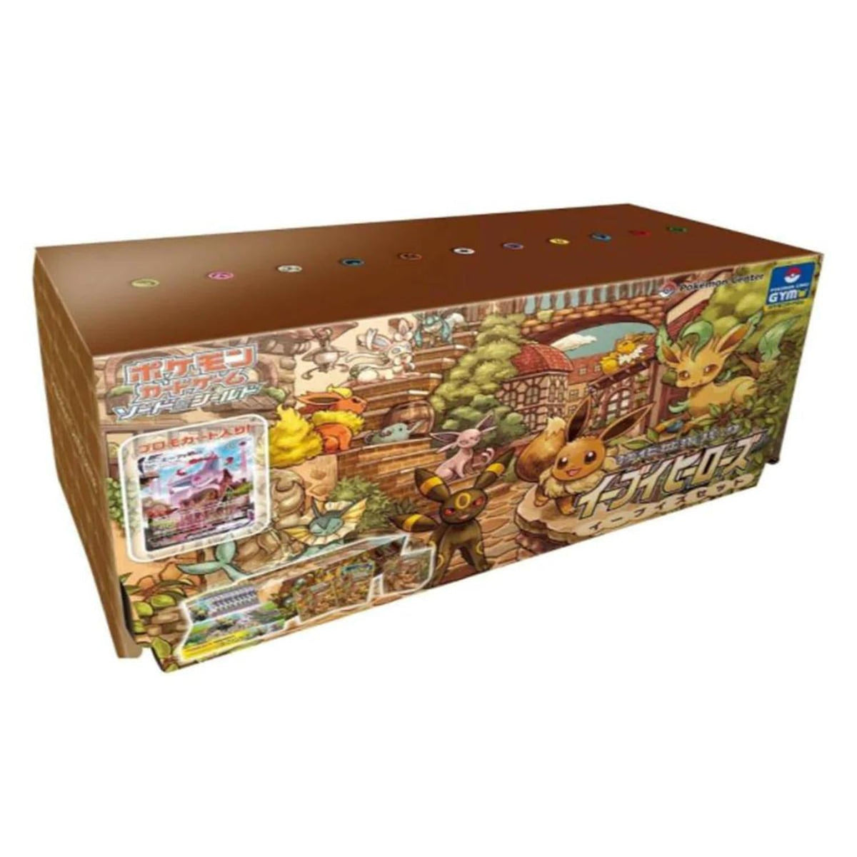 Pokemon Japan: Pokemon Center Eevee Heroes Gym Box Factory Sealed (Japanese)
