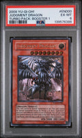 2009 Yu-Gi-Oh Turbo Pack 1 Judgment Dragon Utr #TU10 PSA 6