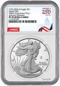 2026 W Silver Eagle Liberty Bell 250 Privy AR NGC PF70 (1776-2026)