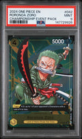 2024 One Piece Championship 2024 Event Pack Roronoa Zoro #42 PSA 9