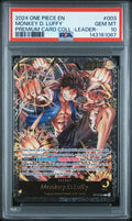 2024 One Piece Premium Card Collection -Leader Collection- Monkey D. Luffy #3 PSA 10