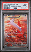 2024 Pokemon Scarlet and Violet Surging Sparks Special Illustration Rare Latias Ex #239 PSA 8
