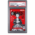 2025 One Piece Japanese Magazine Volume 20 Monkey D. Luffy #ST21-014 PSA 10