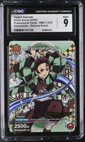 2025 Union Arena #KMY-1-072 Tanjiro Kamado Release Event CGC 9