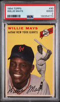 1954 Topps Willie Mays #90 PSA 2