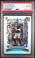 2025 Panini Donruss Downtown Tyler Shough #19 PSA 10