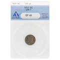 1831 Capped Bust Half Dime EF45 LM-7 ANACS