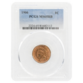 1906 Indian Head Cent MS65 RB PCGS