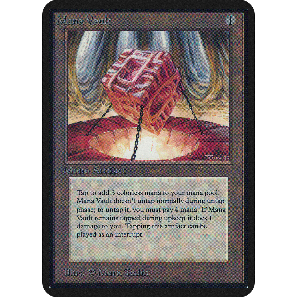 Mana Vault [Limited Edition Alpha] (Lightly Played)
