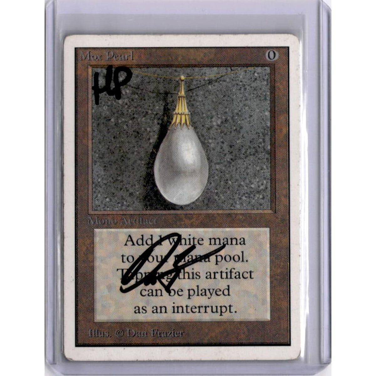 Mox Pearl (HP) [Unlimited Edition] [PICS] ([PIC] Heavy Play)