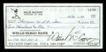 Willie McCovey Autographed 2.75x6 Check San Francisco Giants 1236 SKU #201479