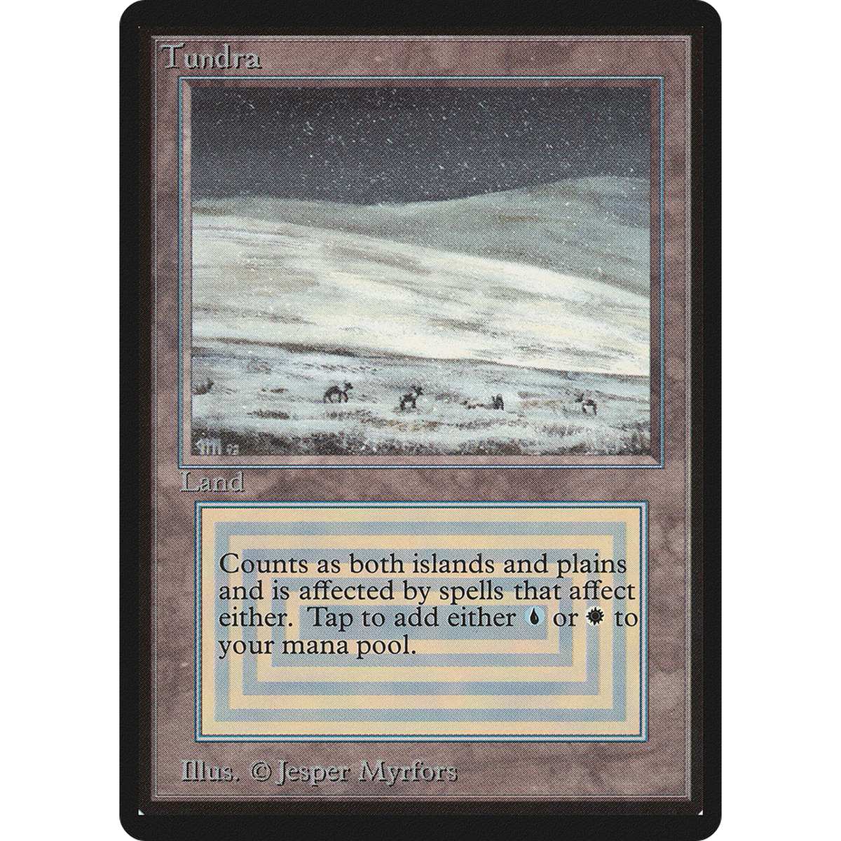Tundra [Limited Edition Beta] (Lightly Played)