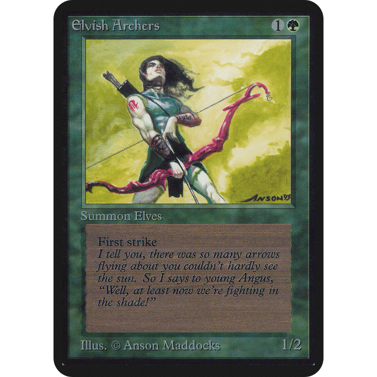 Elvish Archers [Limited Edition Alpha] (Near Mint)