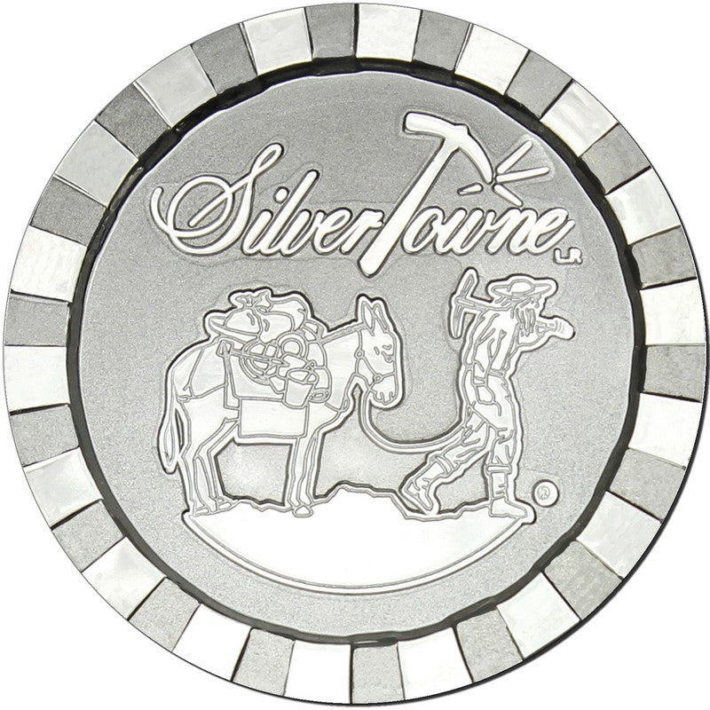 5 oz SilverTowne Prospector Stackable Silver Round