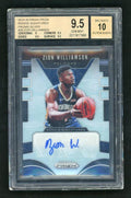 2019 Panini Prizm Rookie Signatures Silver Prizm Zion Williamson #RS-ZWL BGS 9.5 0011817966