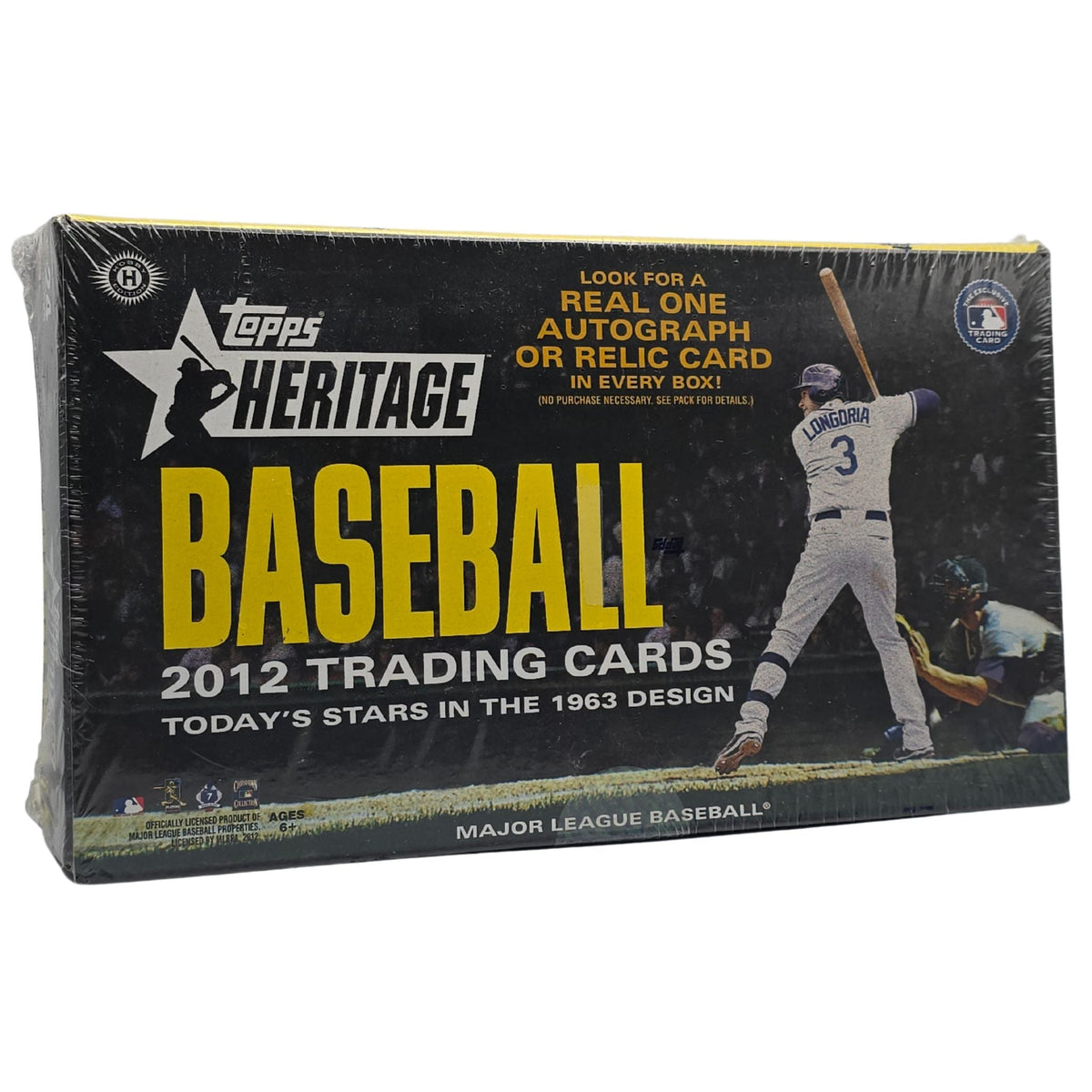 2012 Topps Heritage Baseball Hobby Box