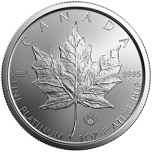 2019 1 oz Canadian Platinum Maple Leaf Coin