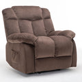 Power Lift Recliner Chair for Elderly- Heavy Duty and Safety Motion Reclining Mechanism-Fabric Sofa Living Room Chair, Coffee