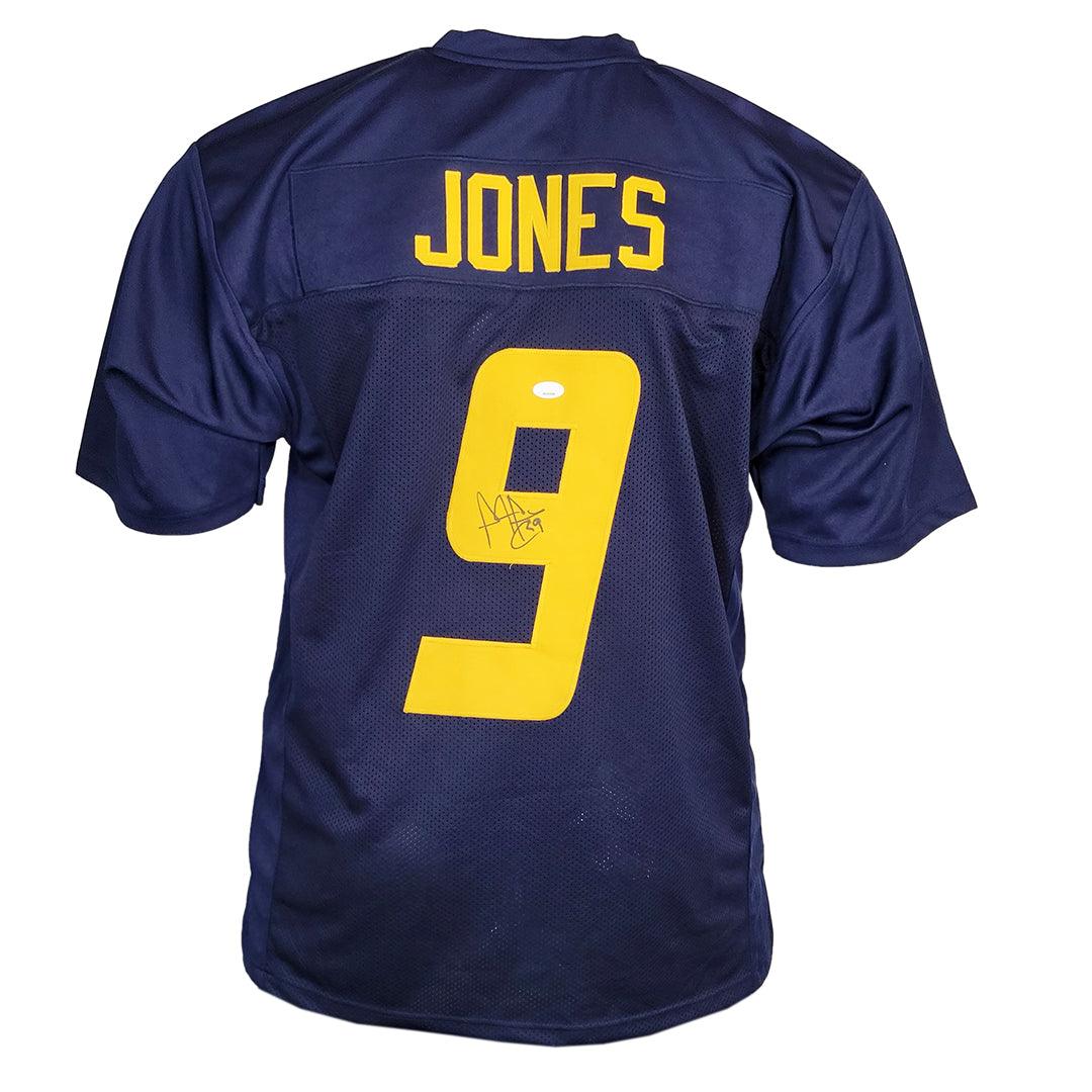 Adam Pacman Jones Signed West Virginia College Blue Football Jersey (Beckett)