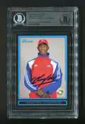 2009 Aroldis Chapman BGS Authentic Autograph Bowman Draft Prospects #BDPW24 Signed Rookie Baseball Card