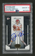 2004 Joe Montana PSA/DNA Authentic Autograph Leaf Certified Signed Football Card