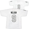 Las Vegas Raiders Tyree Wilson Autographed White Color Rush Jersey Beckett BAS Witness Stock #217962