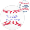 Paul O'Neill Autographed Official MLB Baseball New York Yankees "5x WS Champs" Beckett BAS Witness Stock #212675