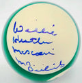 Willie "Hustler" Mosconi Autographed Billiards Pool Ball #14 "Mr. Billiards" JSA #AP63454