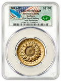 2025-W American Liberty Series Gold High Relief FDD CACG PF70 Founders