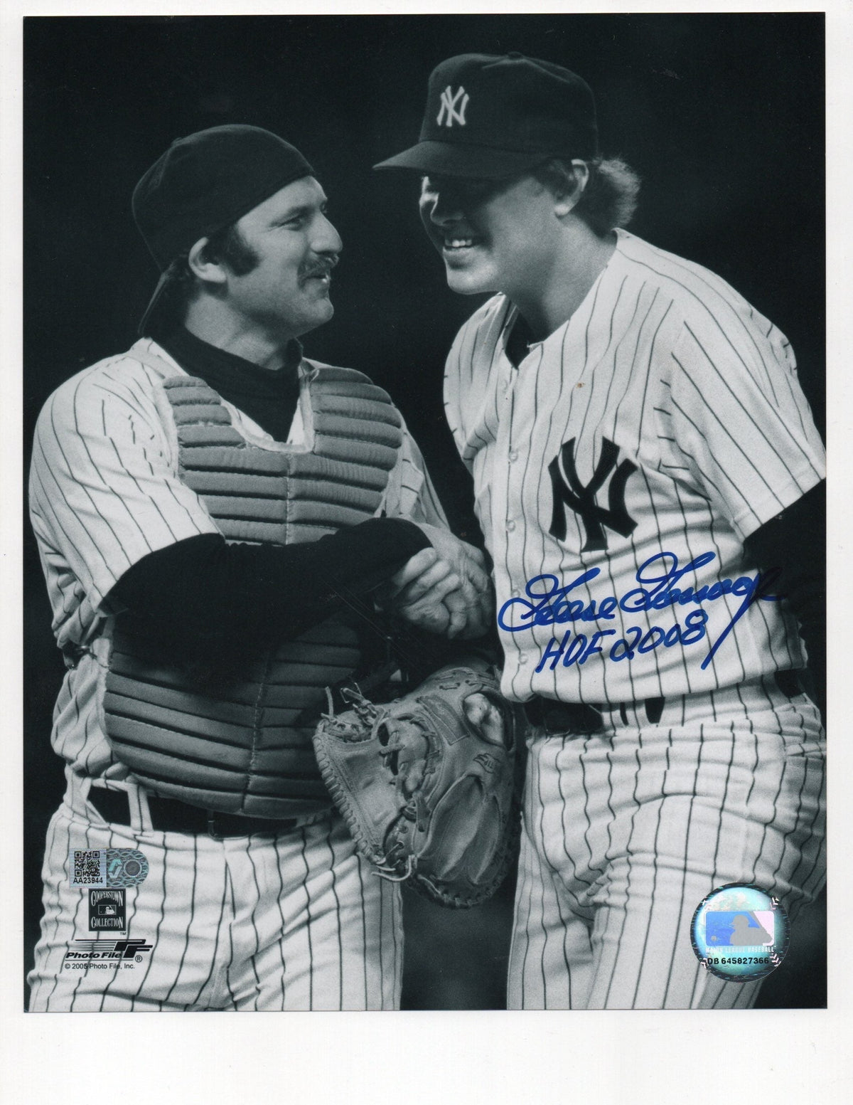 Goose Gossage Signed HOF 2008 Inscription 8x10 Photo (AIV AA23944)
