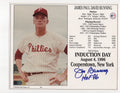 Jim Bunning Signed HOF 96 Inscription 8x10 Photo (AIV AA24009)