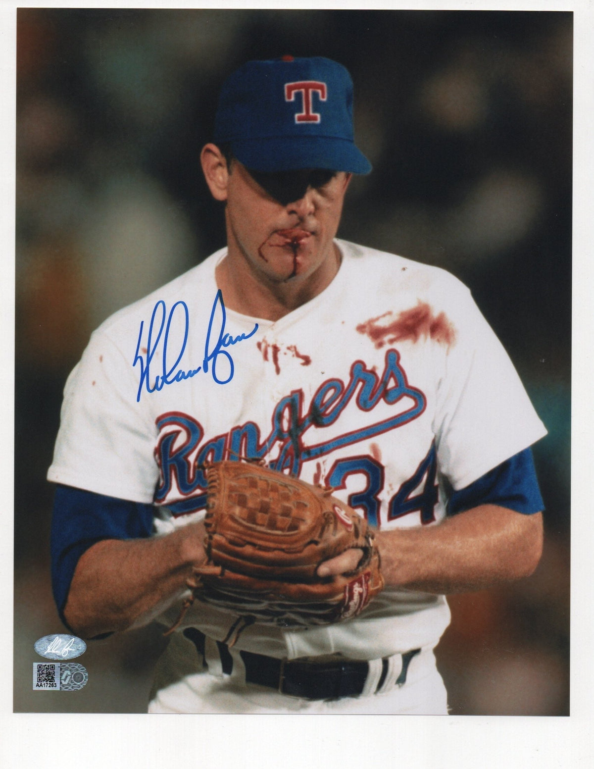 Nolan Ryan Signed 8x10 Photo (AIV AA17263)