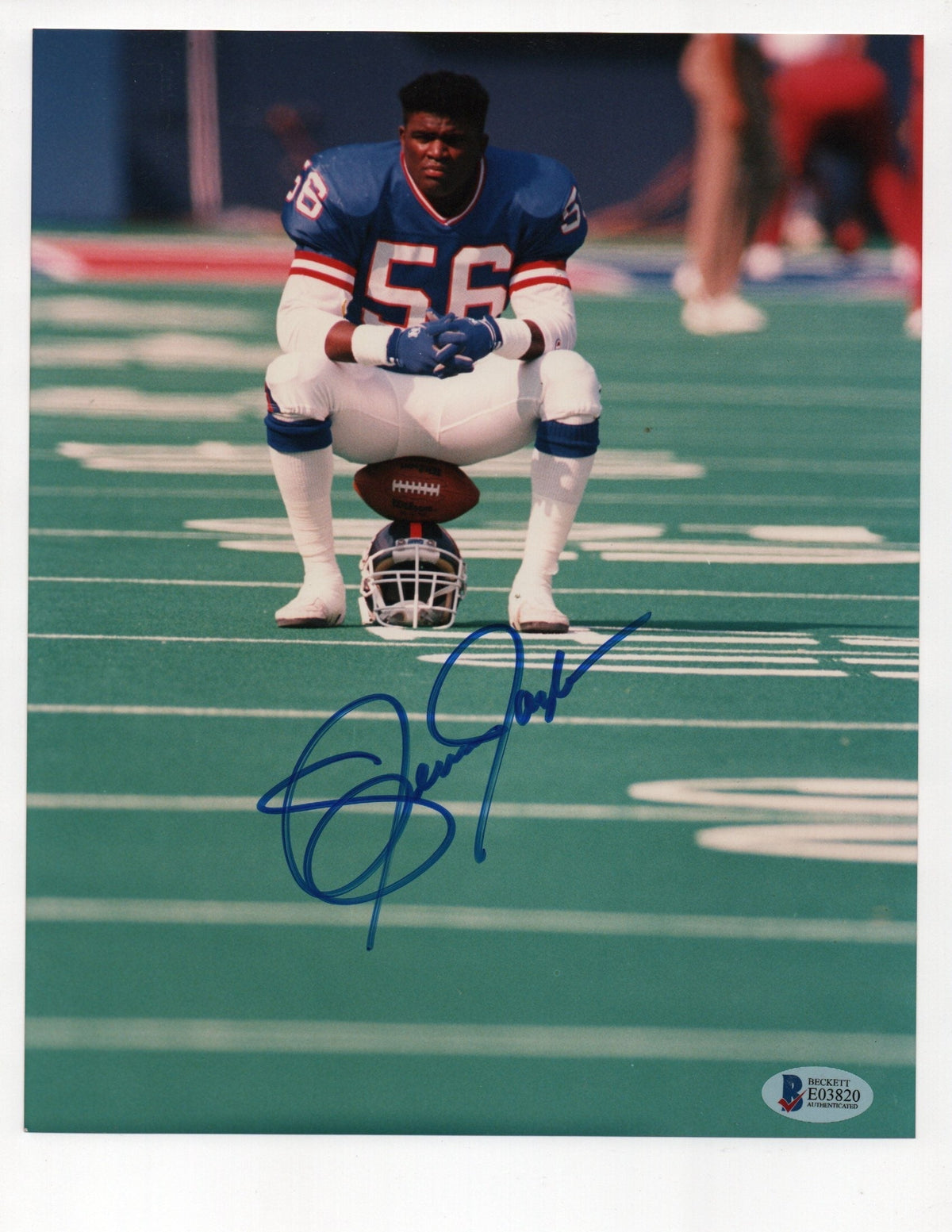 Lawrence Taylor Signed 8x10 Photo (Beckett E03820)