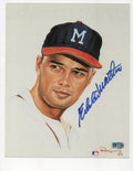 Eddie Mathews Signed Living Legends #538 of 5000 8x10 Photo (AIV AA24144)