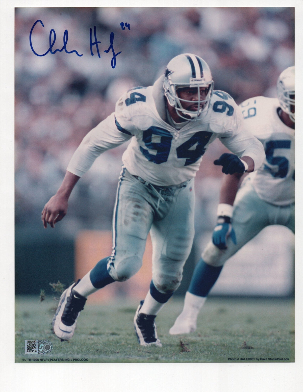 Charles Haley Signed 8x10 Photo (AIV AA24156)