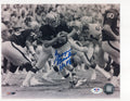 George Blanda Signed Signature and HOF 81 Inscription Inscription 8x10 Photo (PSA AK34611)