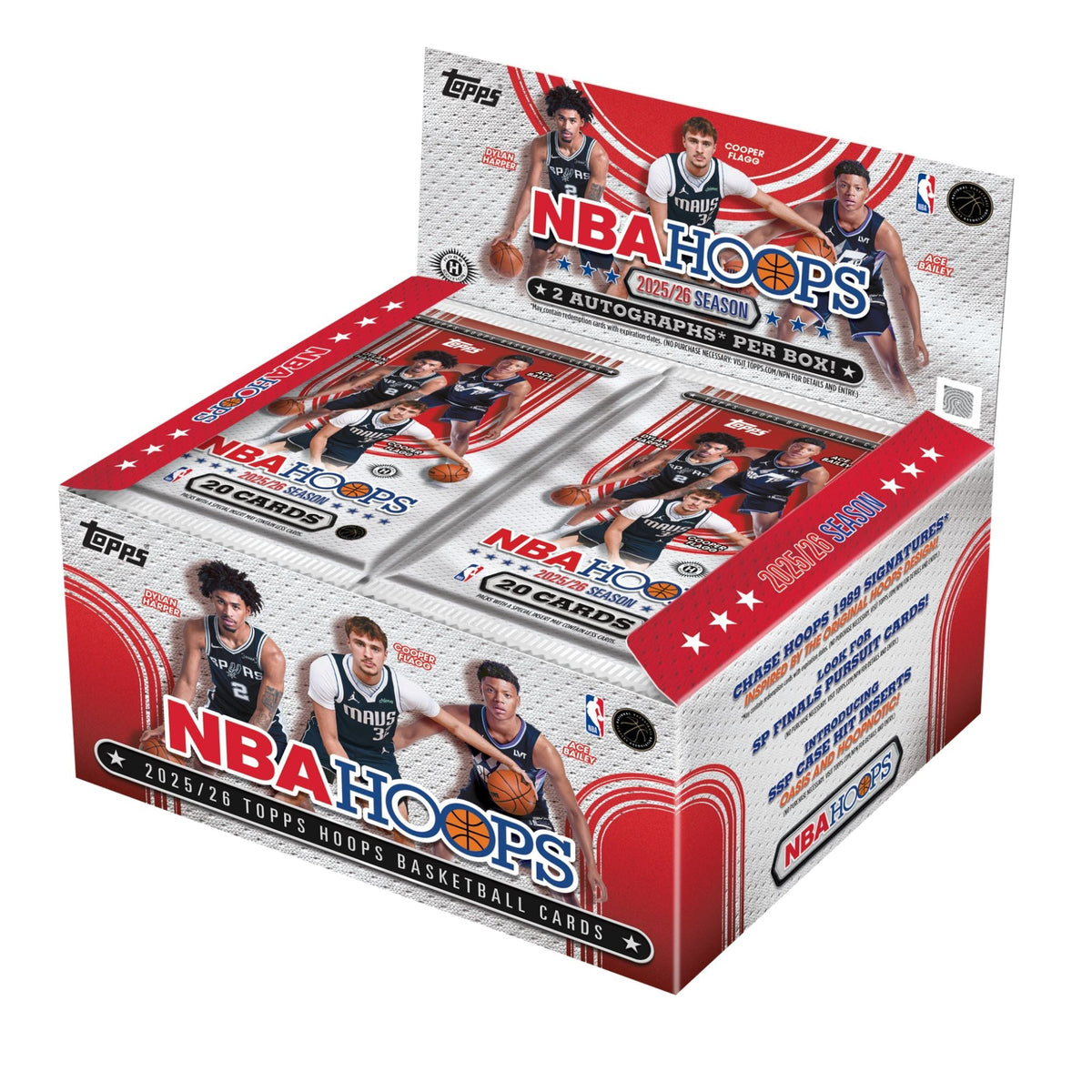 2025/26 Topps NBA Hoops Basketball Jumbo Box