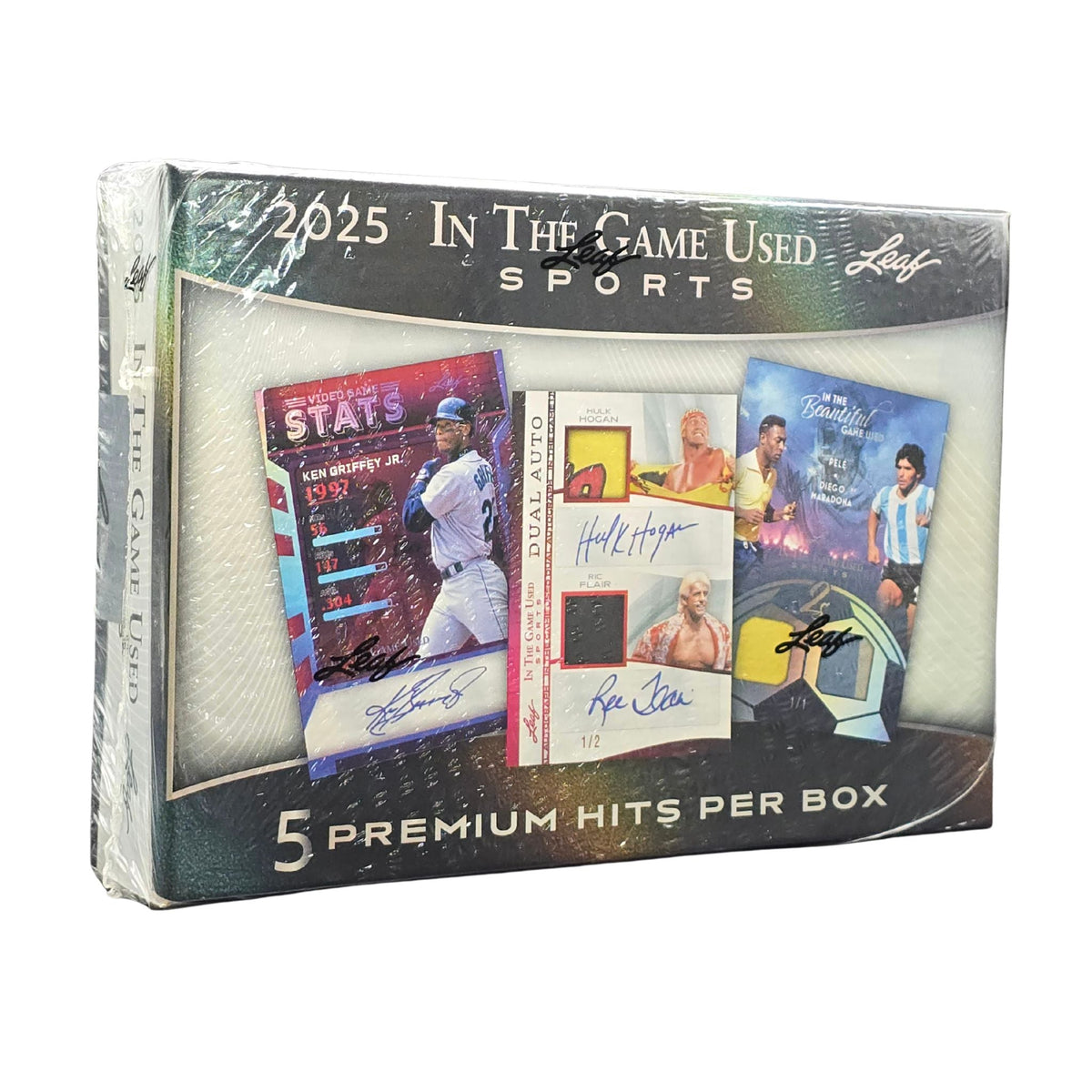 2025 Leaf In the Game Used Sports Hobby Box