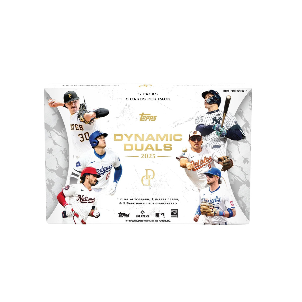 2025 Topps Dynamic Duals Baseball Hobby Box