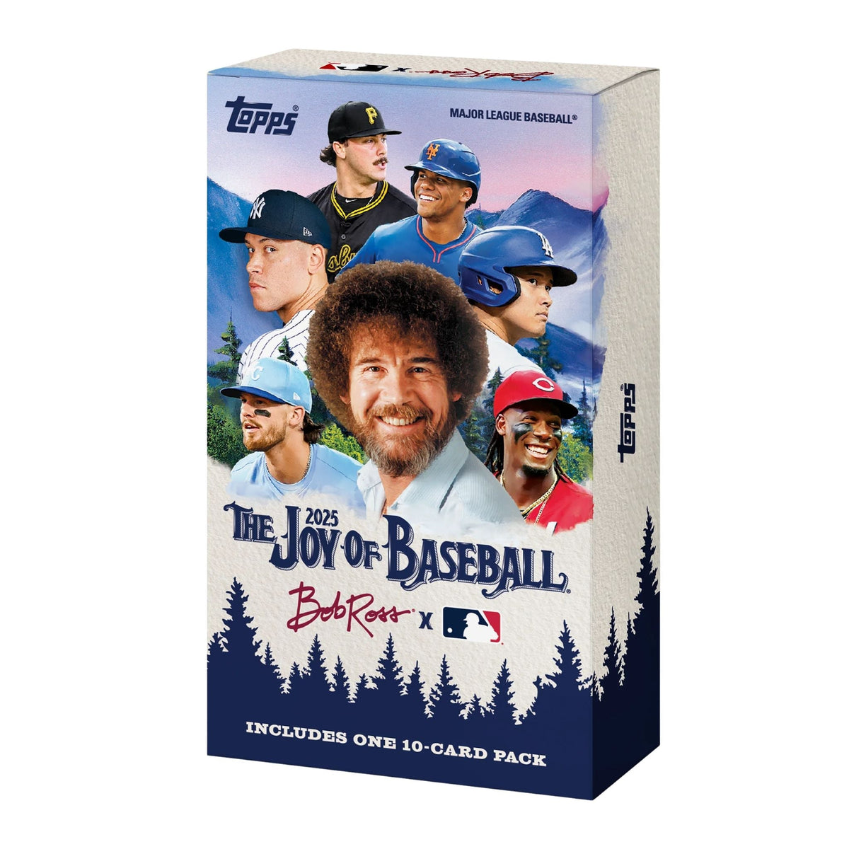 2025 Topps X Bob Ross "The Joy of Baseball" Happy Little Box
