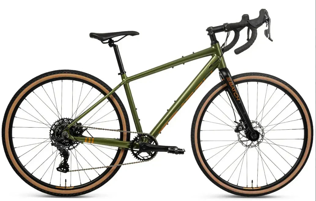 Batch Bicycles GB.1 700c Gravel Bike - Olive Green (Olive Green / Medium)