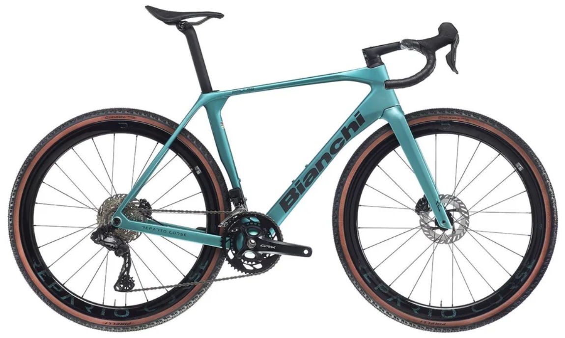 Bianchi Impulso RC 700c - GRX 825 Di2 - Celeste Metallic (Celeste Metallic - Graphite - CK17 / Small)