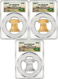 2026-P Freedom Ringing Liberty Bell 3-Coin Set FDD CAC PR69 Battlefield