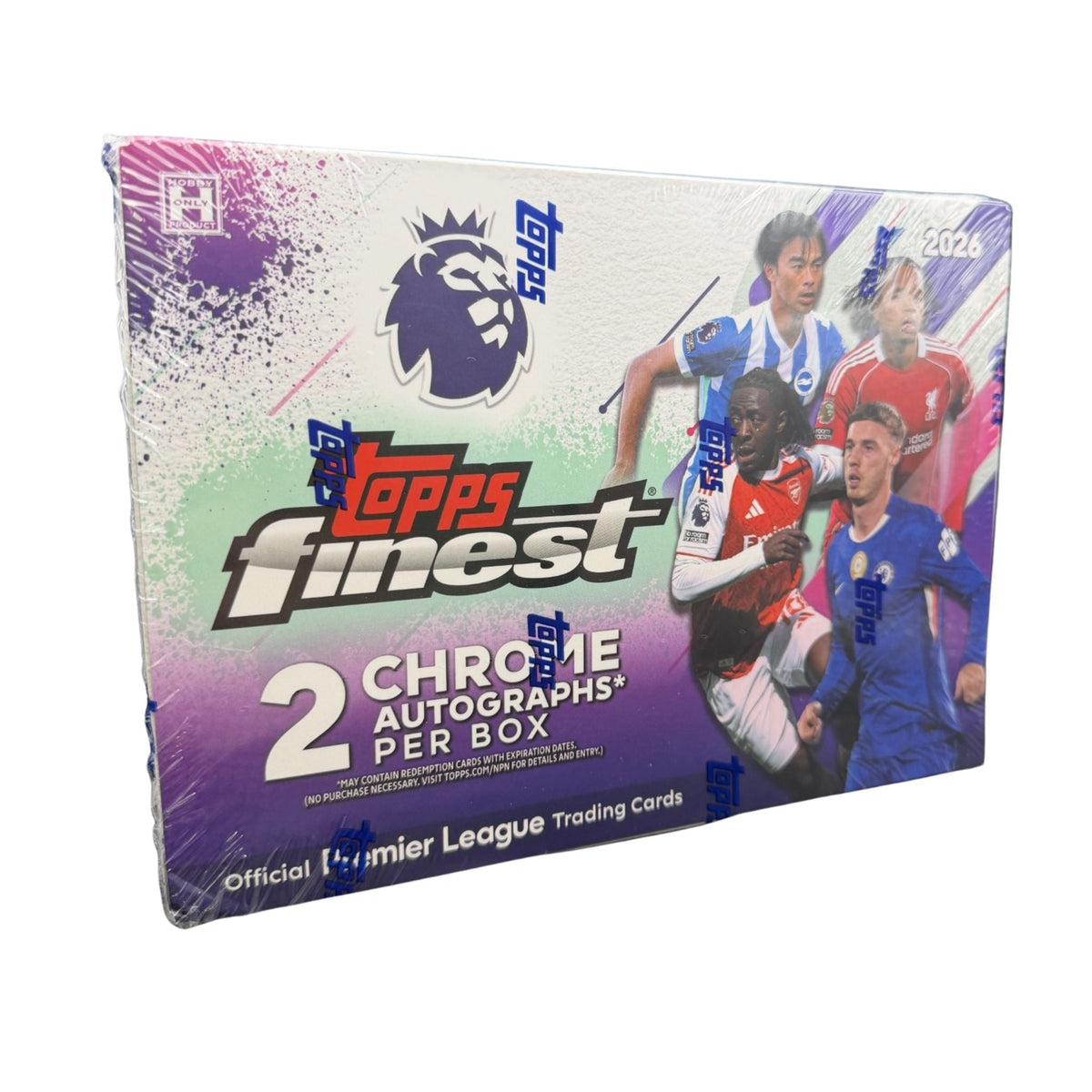2026 Topps Finest Premier League Soccer Hobby Box