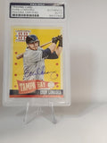 Evan Longoria Panini Signed Card PSA Authentic Auto