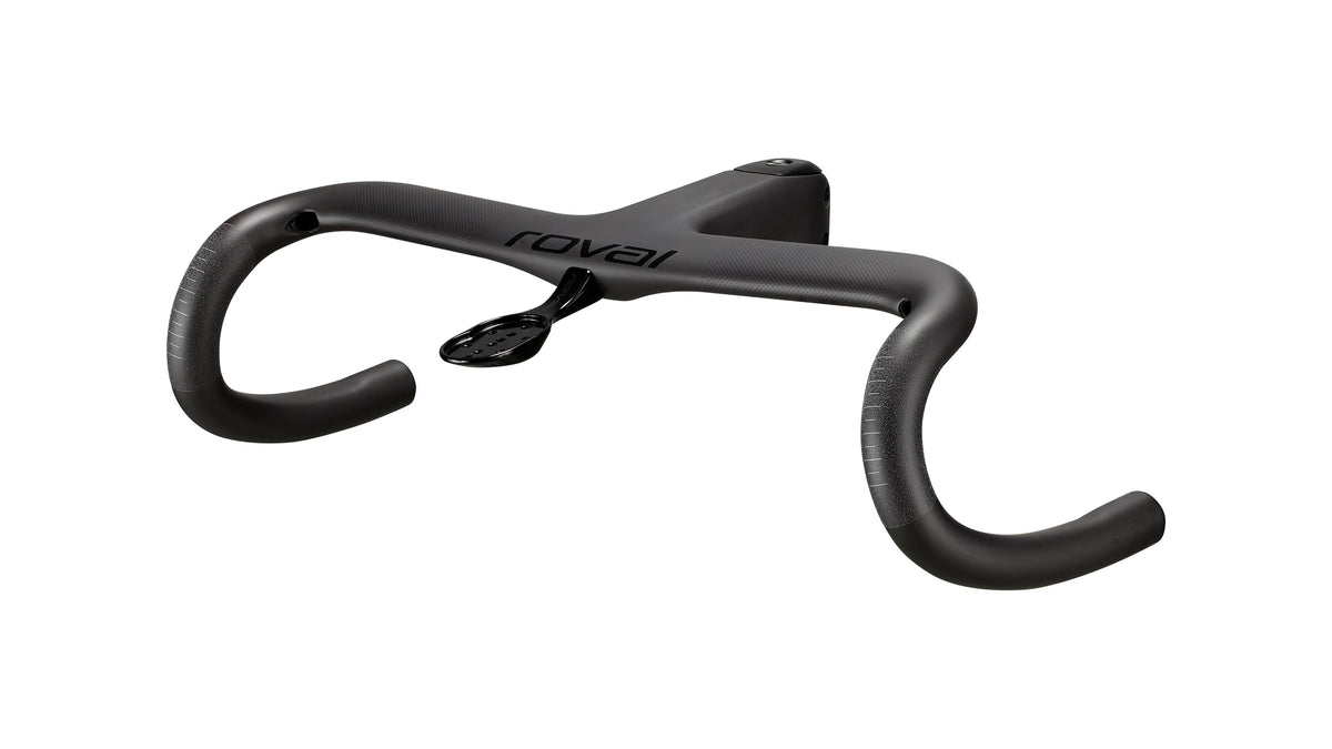 Specialized Roval Terra Cockpit (Satin Carbon / Gloss Black / 100mm x 400mm 12 Flare)