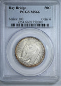 1936-S Bay Bridge Classic Commemorative Half Dollar 50C PCGS MS66